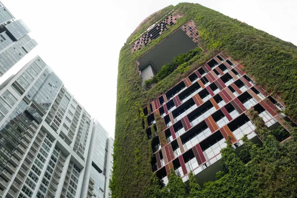 Artificial cooling remains the dominant means of regulating indoor temperatures in Singapore, despite decades of urban greening efforts to incorporate vegetation into its urban fabric.