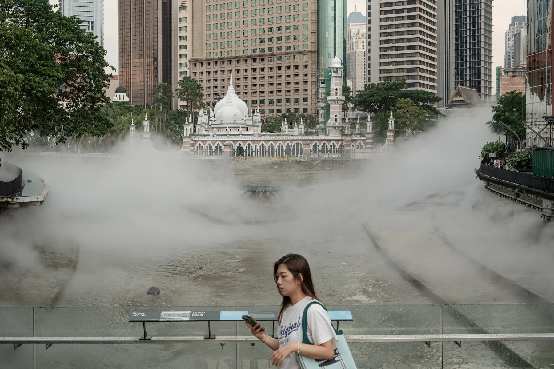 The rivers at the origins of Kuala Lumpur’s early rise as a Chinese tin mining settlement in 1857 now flow through a city that no longer depends on them, revealing a rising human-nature disconnect.