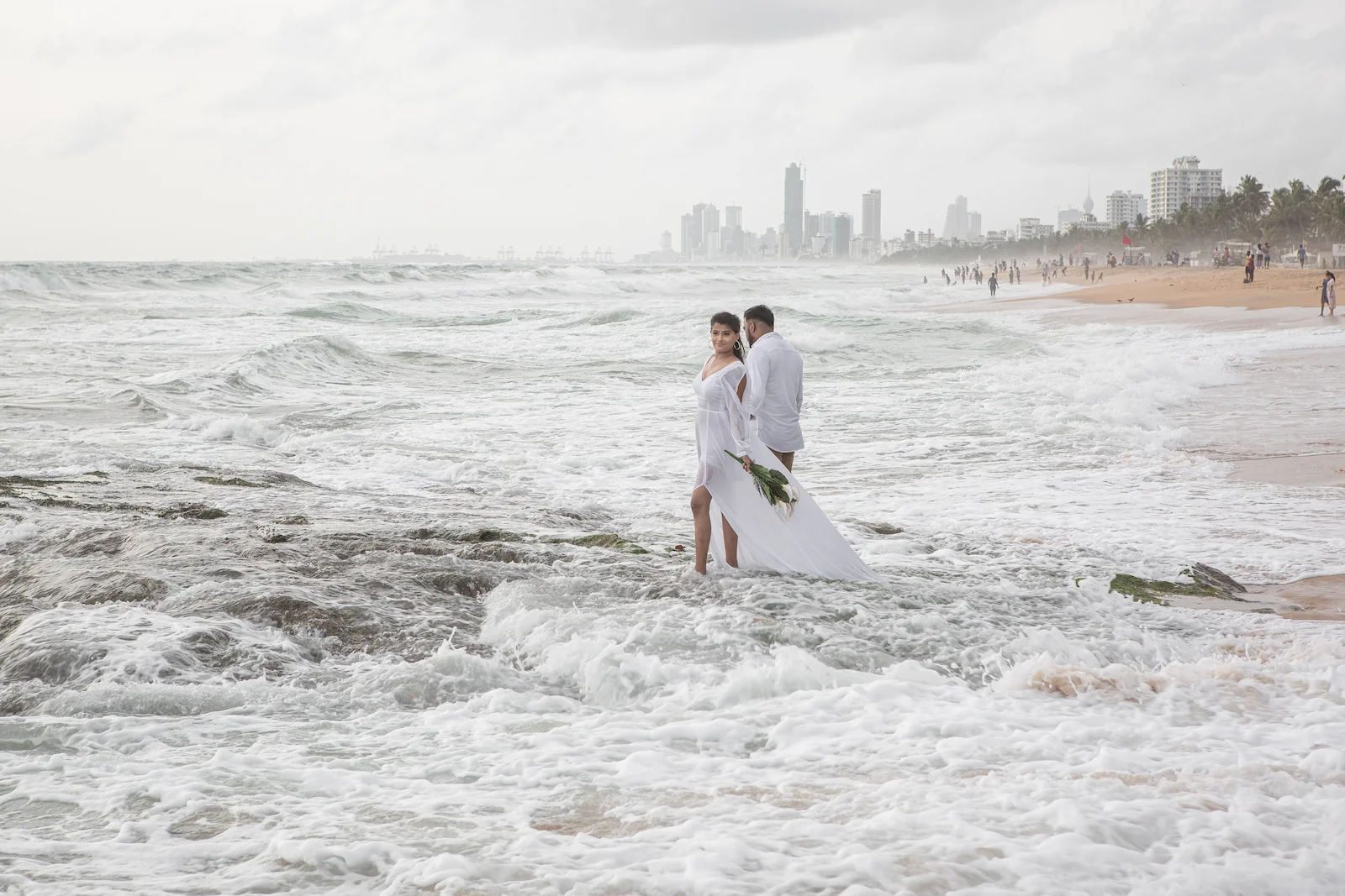 Sri Lanka inherits the costs of fossil fuel systems to which it has contributed marginally. Its sea level rose more than six times faster in the early 2020s than the rate observed in the 1980s, and a containership spilled 70–75 billion plastic pellets into its waters.