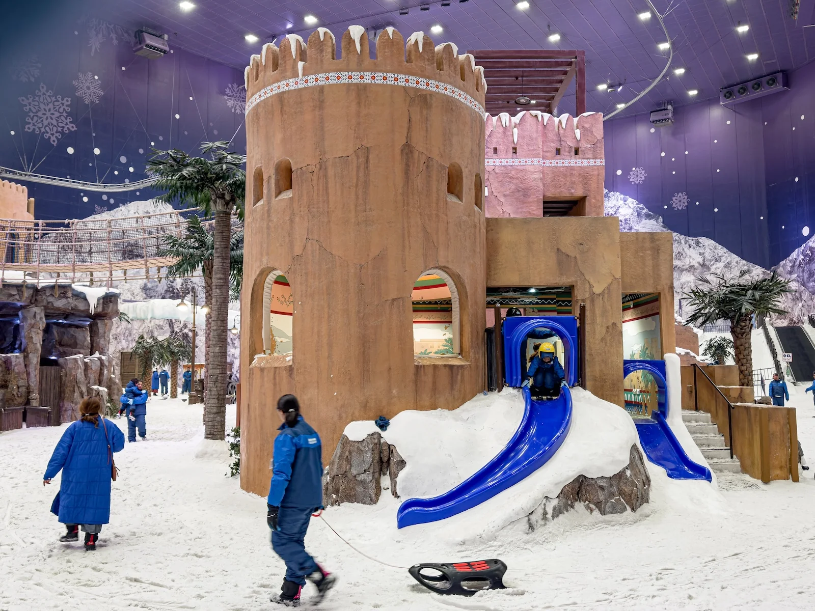 Shopping mall operator Majid Al Futtaim launched the Middle East’s largest indoor snow park in Muscat in 2023.