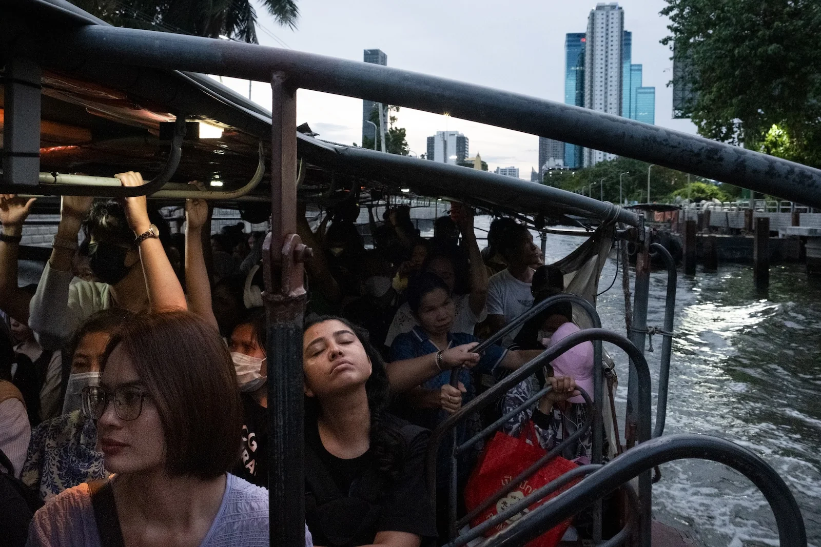 The Saen Saep boat service ferried 11 million passengers annually in the mid-2020s. Yet, water transport, once a dominant mobility option in Bangkok, now accounts for only a tiny fraction of over nine billion trips recorded each year in the city.